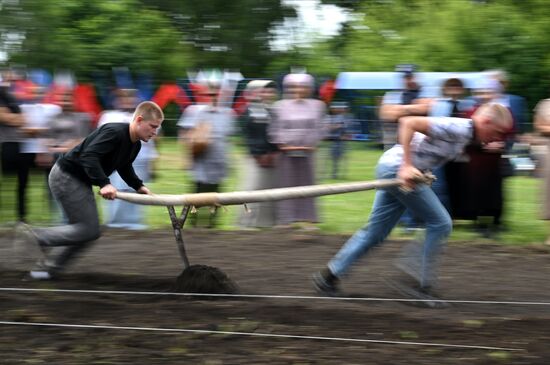 Russia Traditional Mordovian Summer Soltice Feast