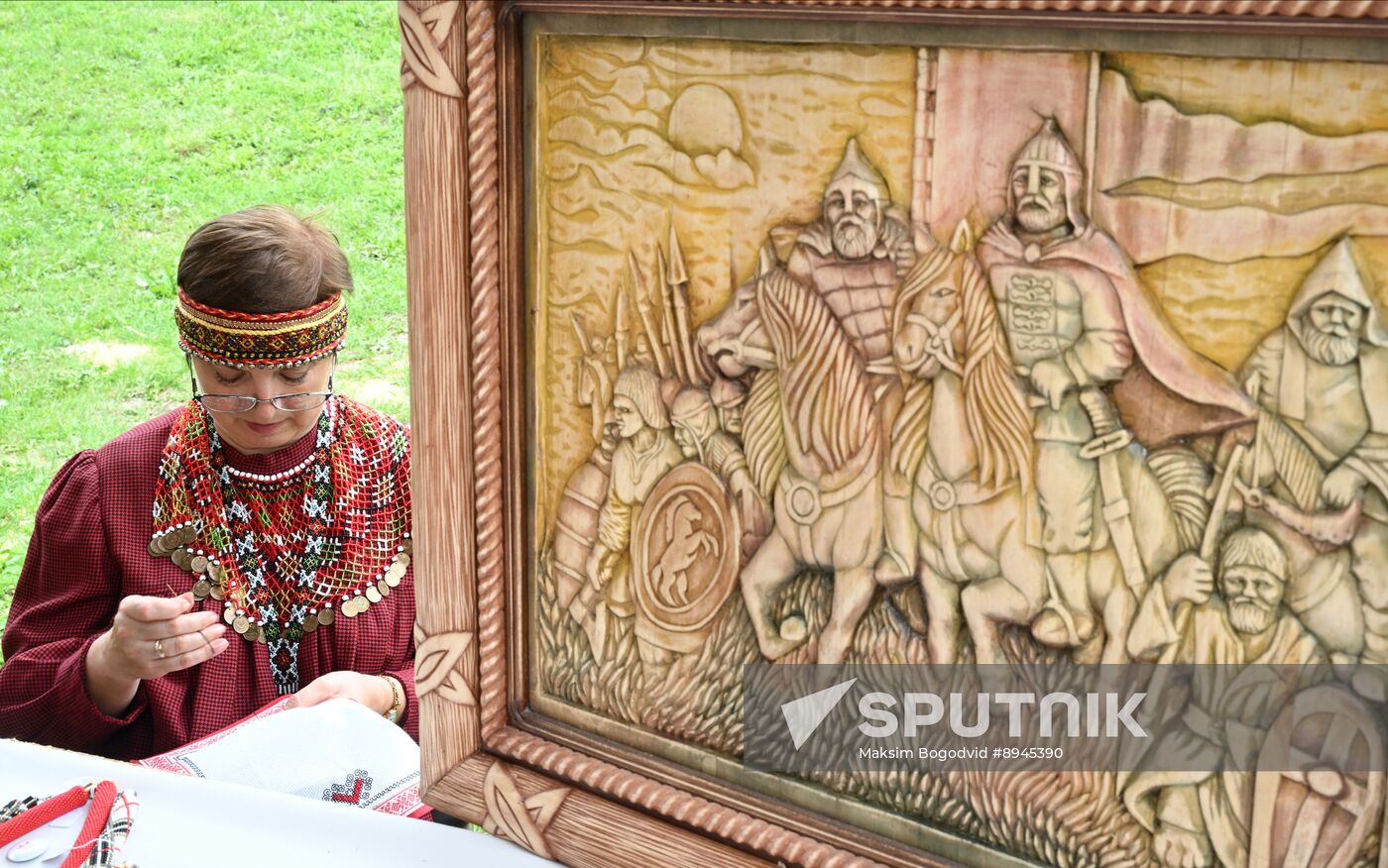 Russia Traditional Mordovian Summer Soltice Feast