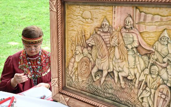 Russia Traditional Mordovian Summer Soltice Feast
