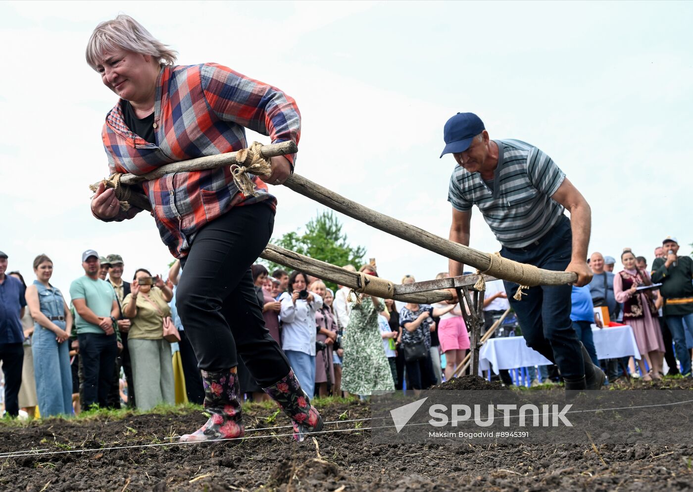 Russia Traditional Mordovian Summer Soltice Feast