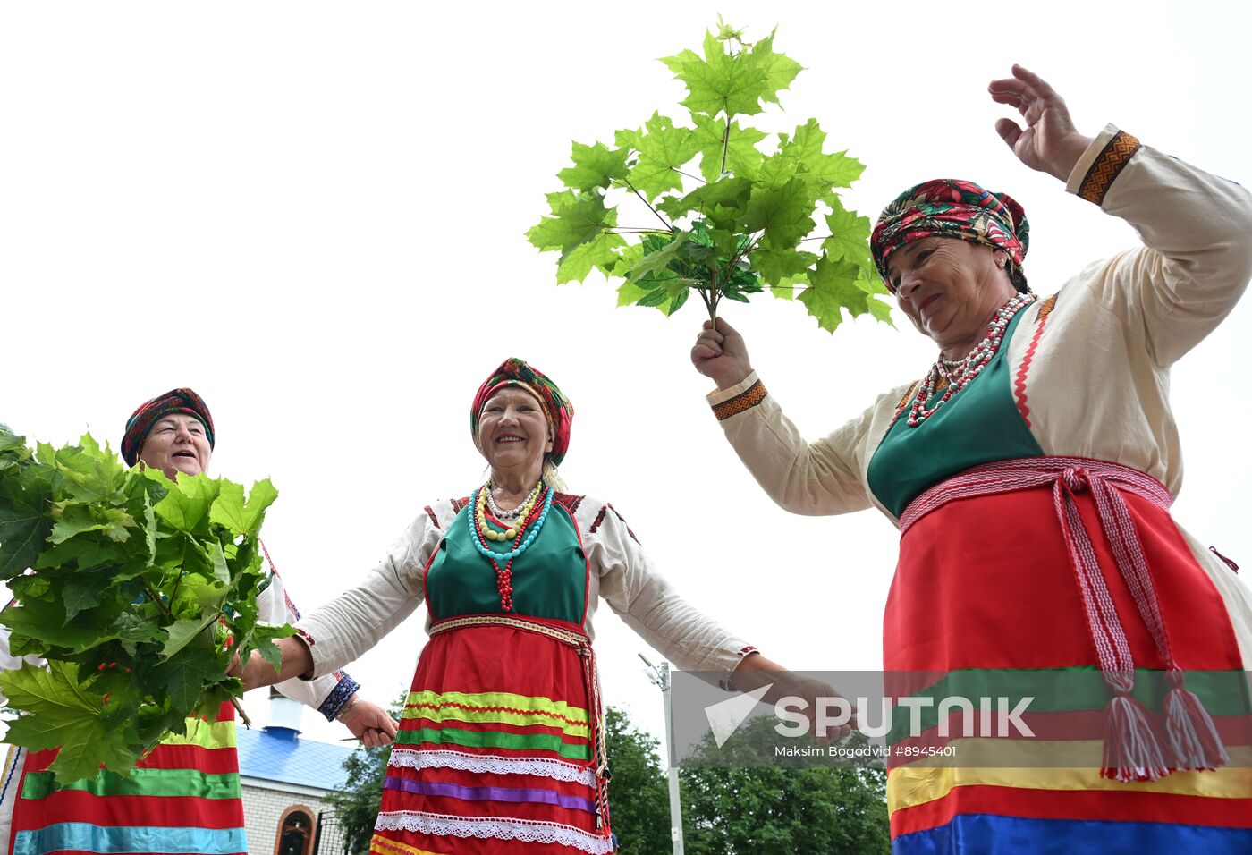 Russia Traditional Mordovian Summer Soltice Feast