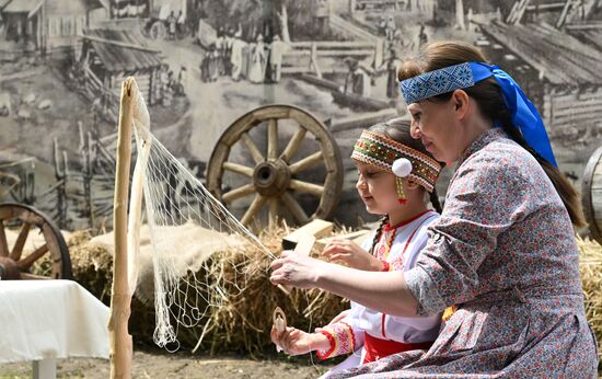 Russia Traditional Mordovian Summer Soltice Feast