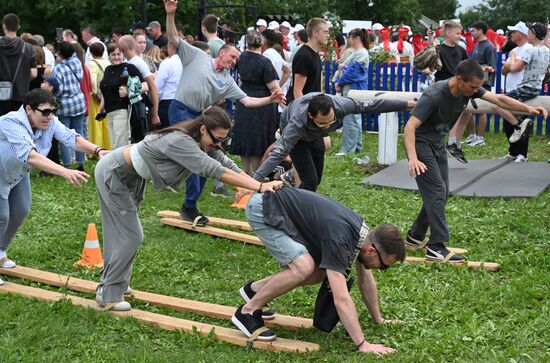 Russia Traditional Mordovian Summer Soltice Feast