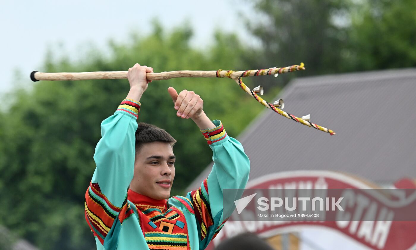 Russia Traditional Mordovian Summer Soltice Feast
