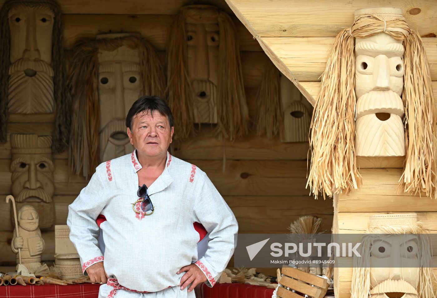 Russia Traditional Mordovian Summer Soltice Feast
