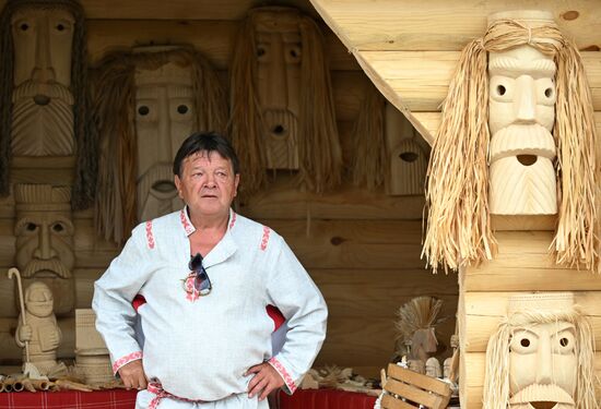 Russia Traditional Mordovian Summer Soltice Feast
