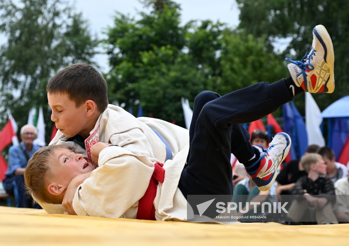 Russia Traditional Mordovian Summer Soltice Feast