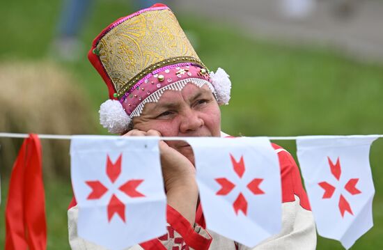 Russia Traditional Mordovian Summer Soltice Feast
