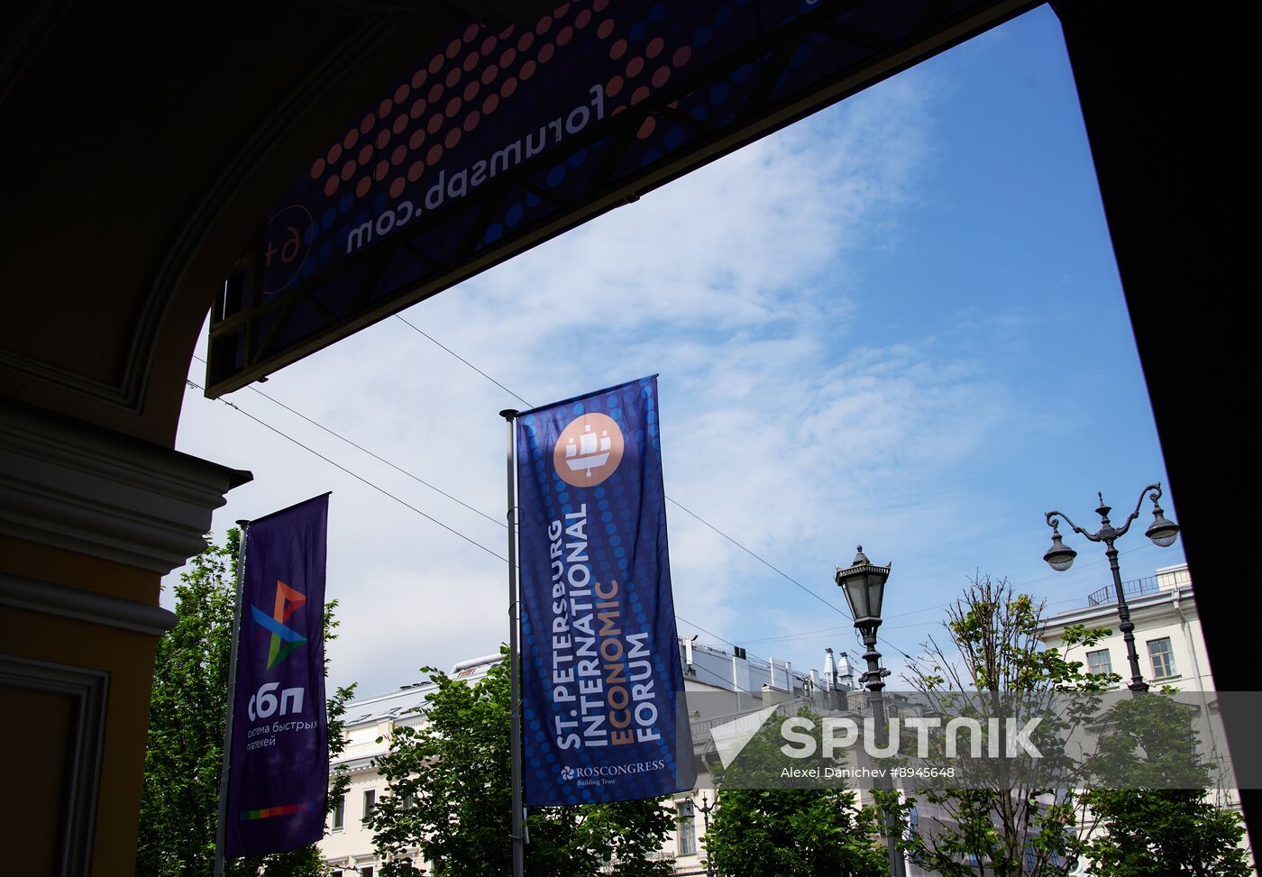 Russia SPIEF Preparations