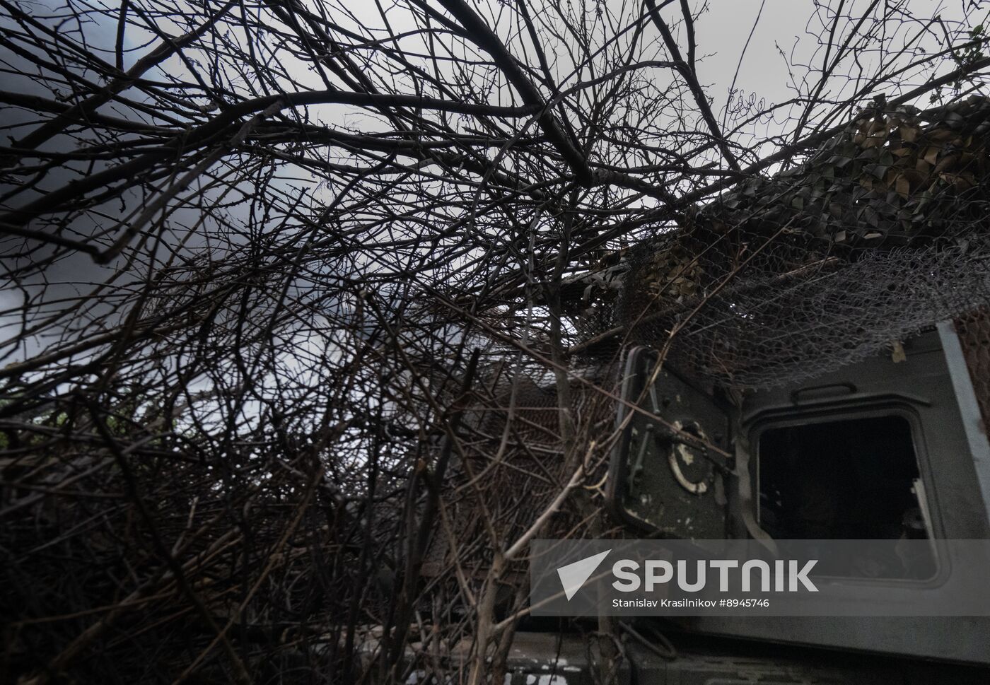 Russia Ukraine Military Operation Artillery Unit