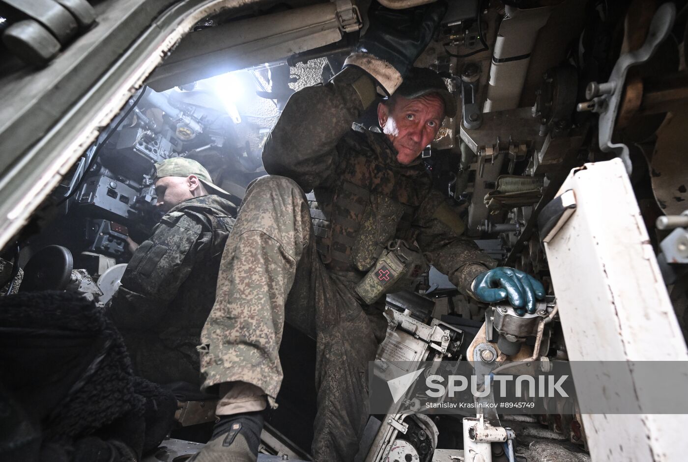 Russia Ukraine Military Operation Artillery Unit