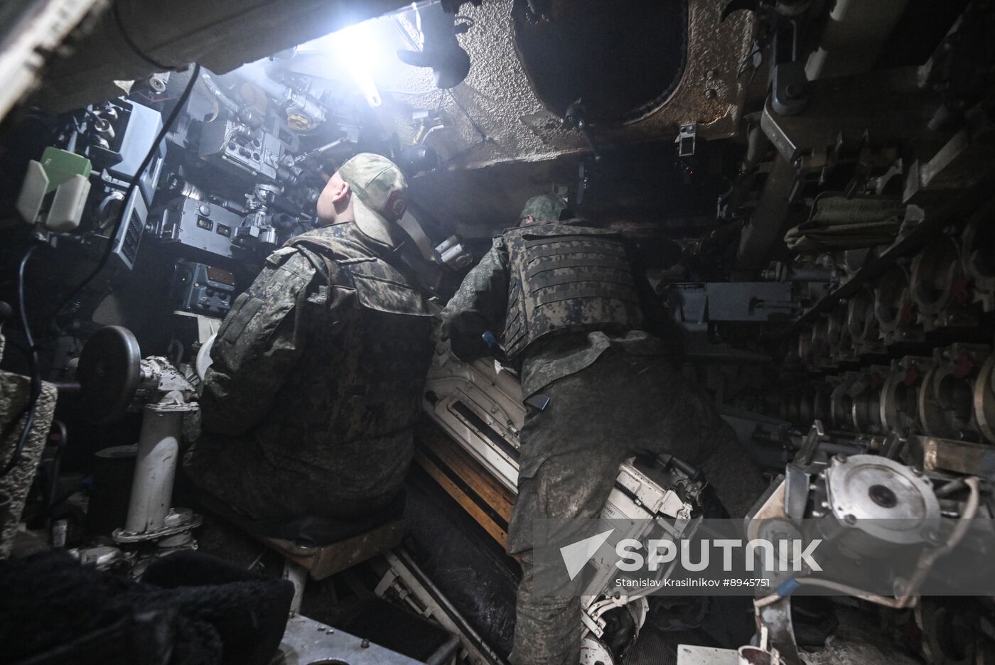 Russia Ukraine Military Operation Artillery Unit