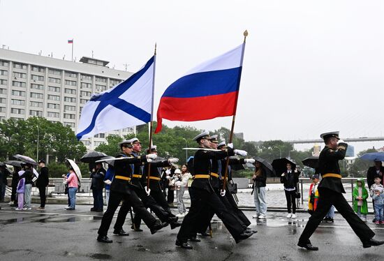 Russia Navy Warships Returning