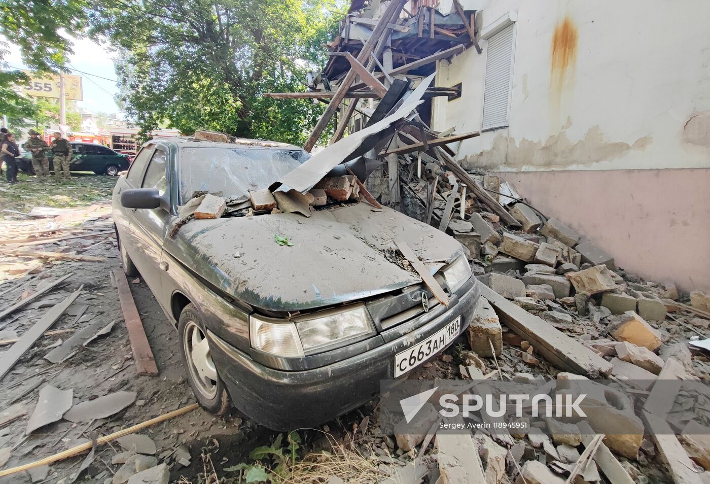 Russia Ukraine Military Operation Shelling