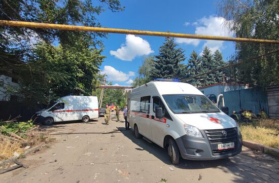 Russia Ukraine Military Operation Shelling