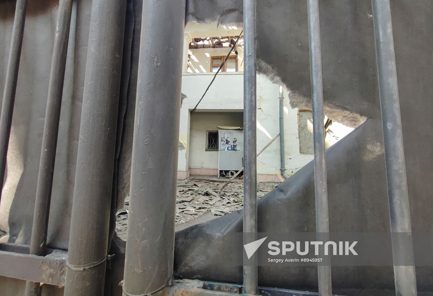 Russia Ukraine Military Operation Shelling