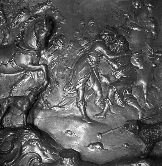 Collection of works by Augsburg silversmiths at Moscow Kremlin Armory