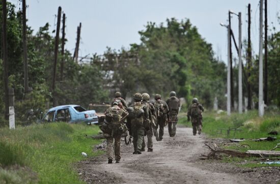 Russia Ukraine Military Operation Front Roads