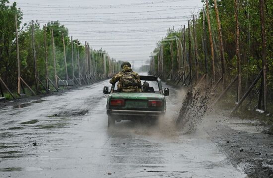 Russia Ukraine Military Operation Front Roads