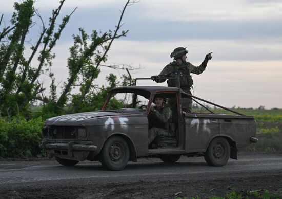 Russia Ukraine Military Operation Front Roads