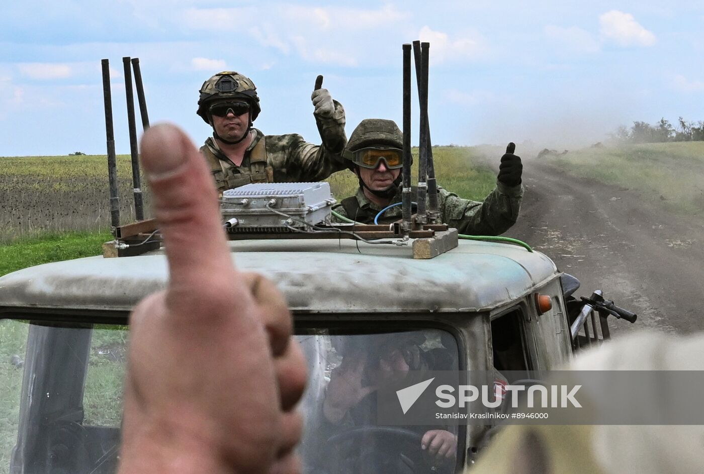 Russia Ukraine Military Operation Front Roads