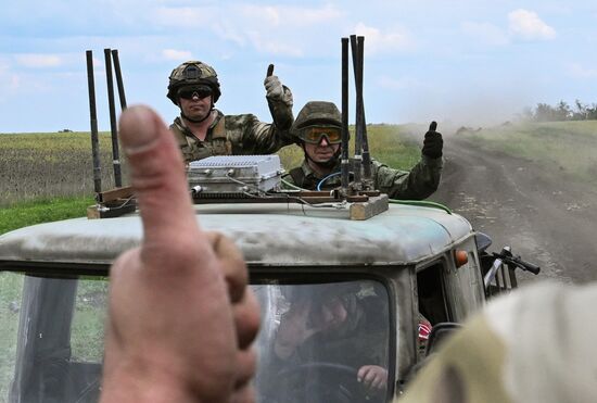 Russia Ukraine Military Operation Front Roads