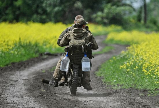 Russia Ukraine Military Operation Front Roads