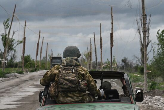 Russia Ukraine Military Operation Front Roads