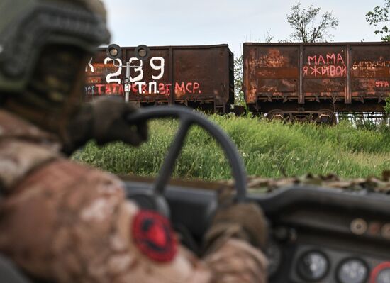 Russia Ukraine Military Operation Front Roads