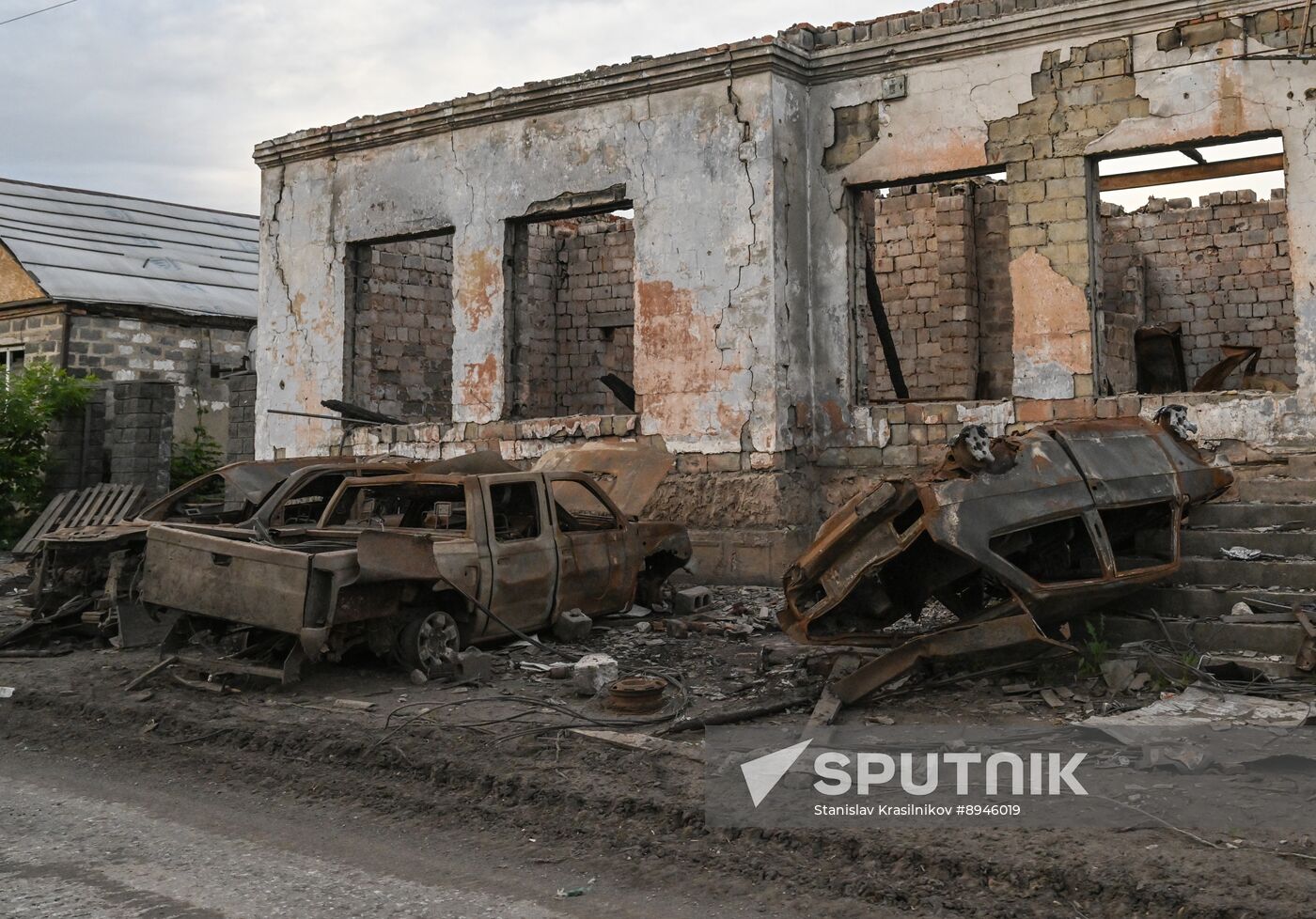 Russia Ukraine Military Operation Front Roads