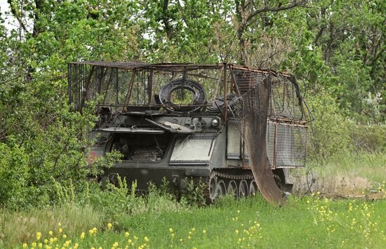 Russia Ukraine Military Operation Front Roads