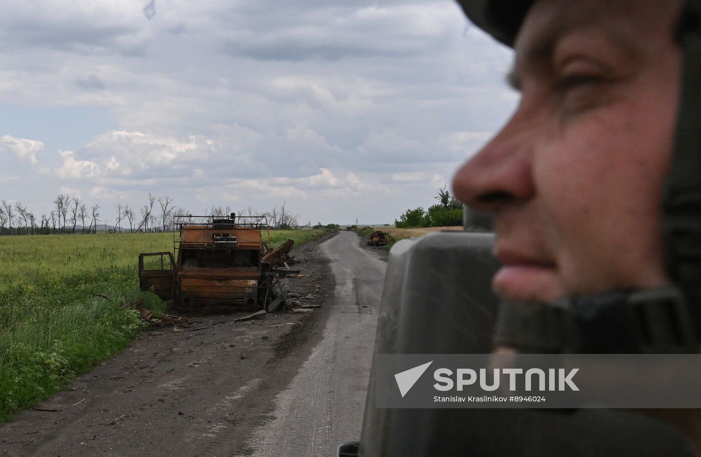 Russia Ukraine Military Operation Front Roads