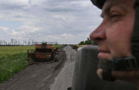 Russia Ukraine Military Operation Front Roads
