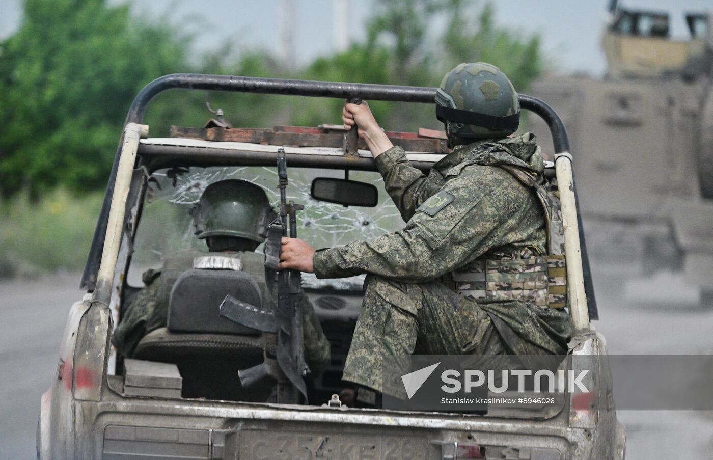 Russia Ukraine Military Operation Front Roads