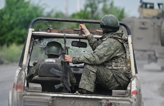 Russia Ukraine Military Operation Front Roads