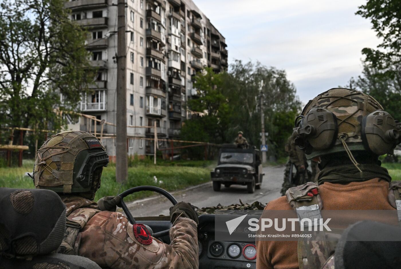Russia Ukraine Military Operation Front Roads