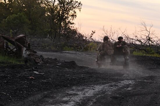 Russia Ukraine Military Operation Front Roads
