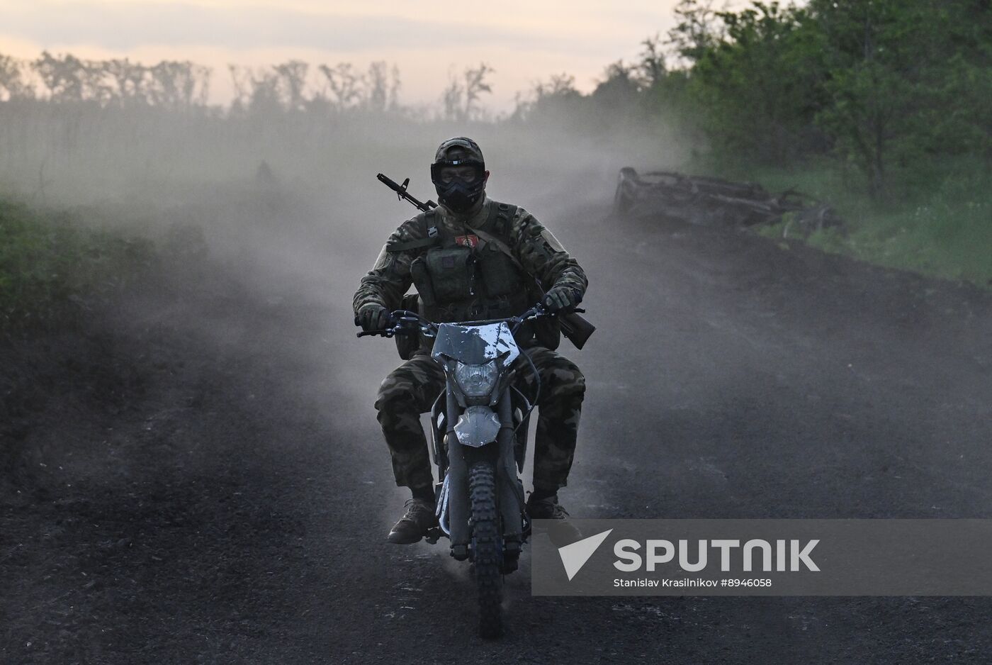 Russia Ukraine Military Operation Front Roads