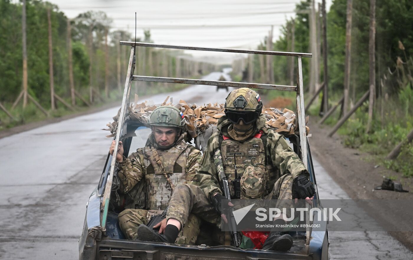 Russia Ukraine Military Operation Front Roads