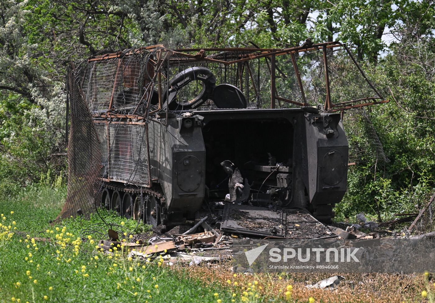 Russia Ukraine Military Operation Front Roads