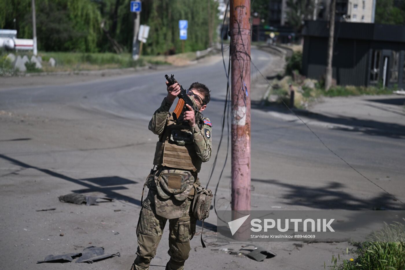Russia Ukraine Military Operation Front Roads