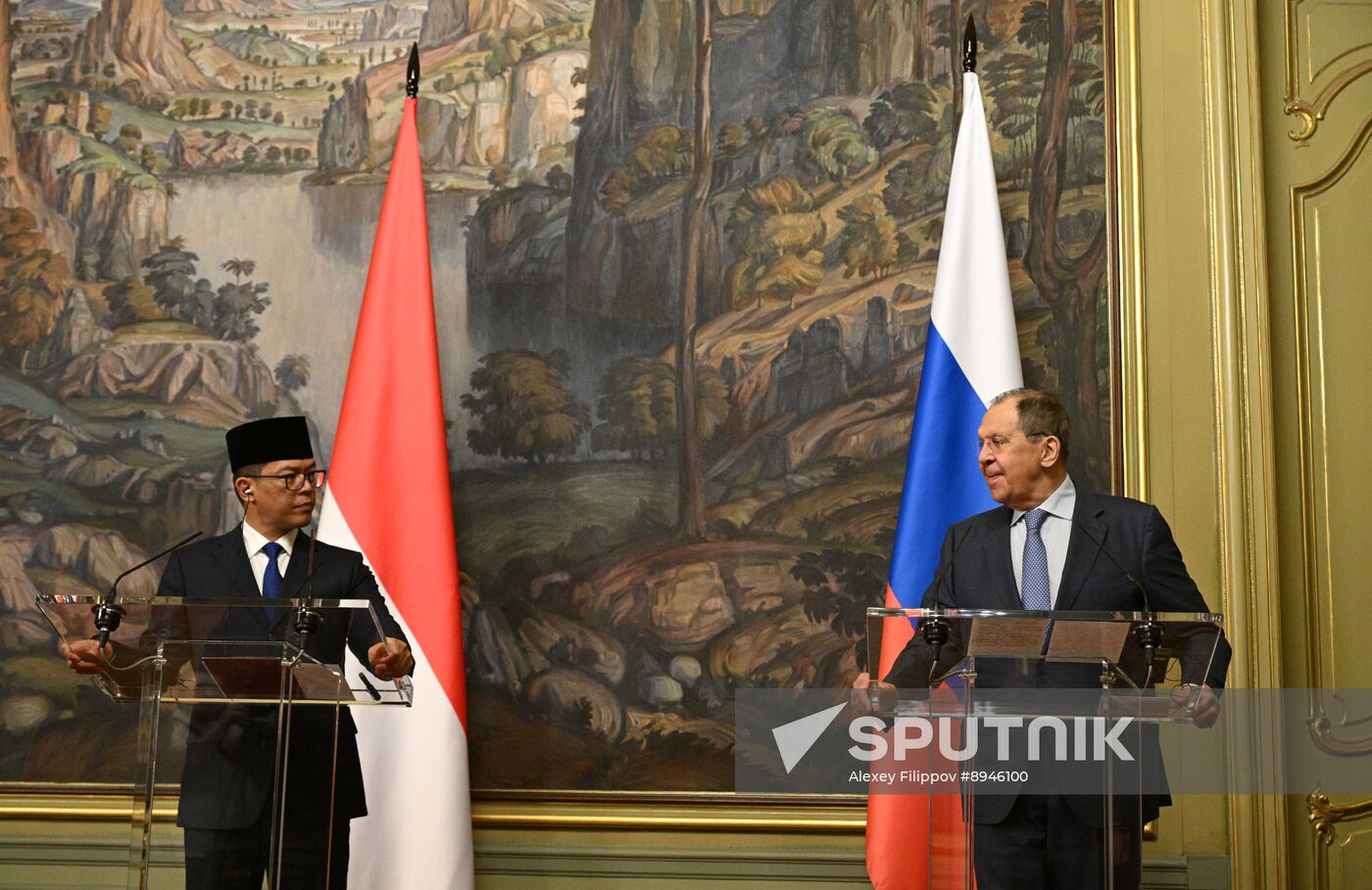 Russia Indonesia