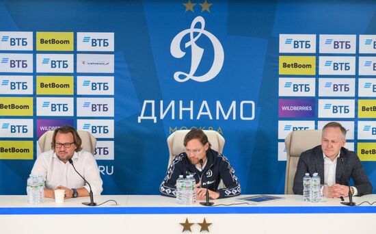 Russia Soccer Dynamo New Head Coach