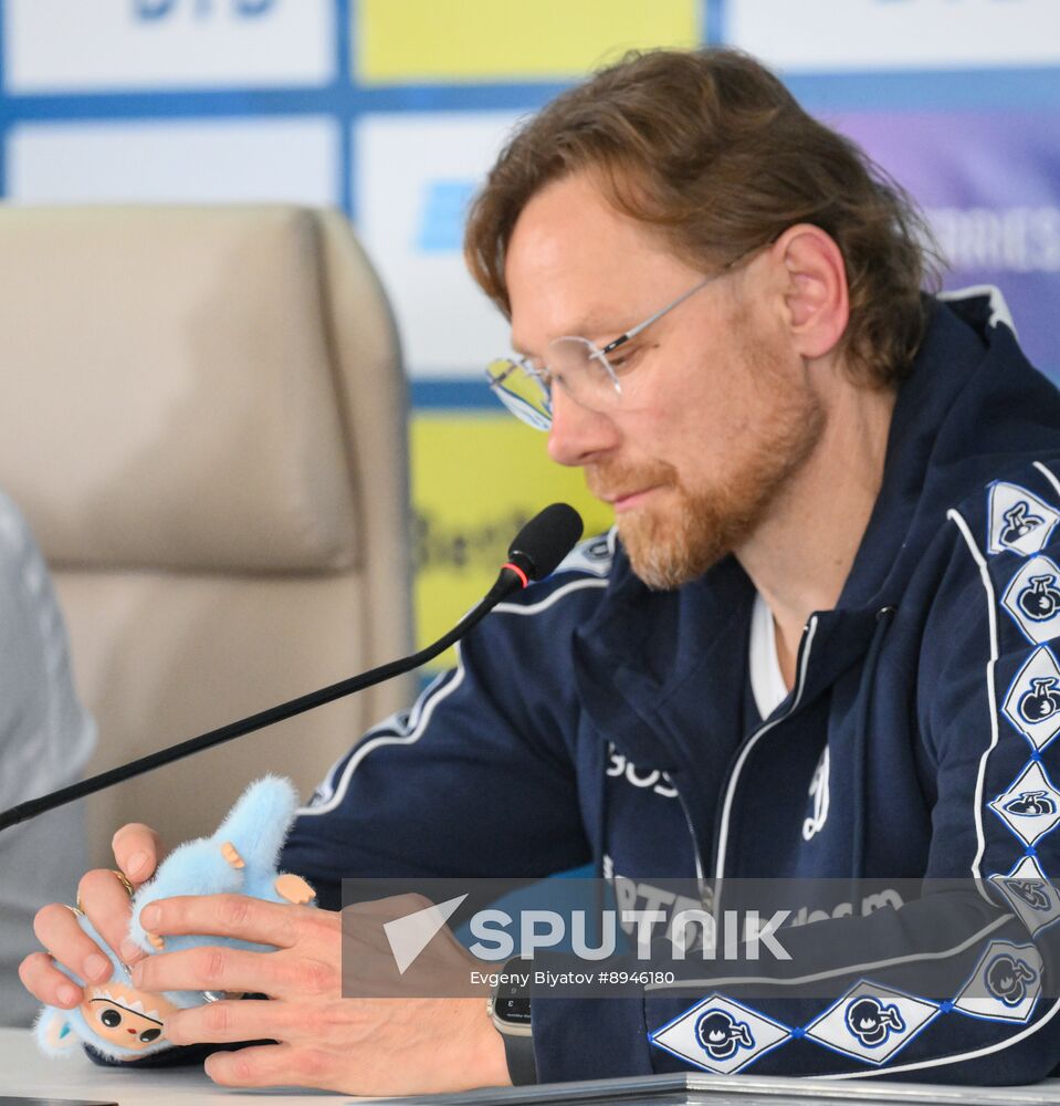 Russia Soccer Dynamo New Head Coach