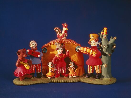 Russian traditional toy