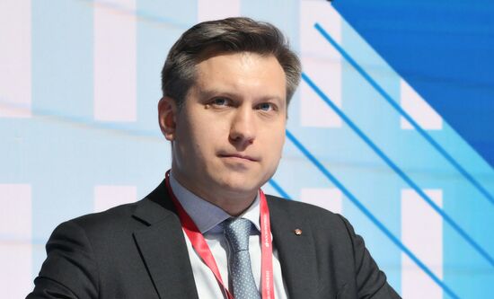 SPIEF-2025. Opening Ceremony of the Roscongress Urban Hub International Discussion Platform