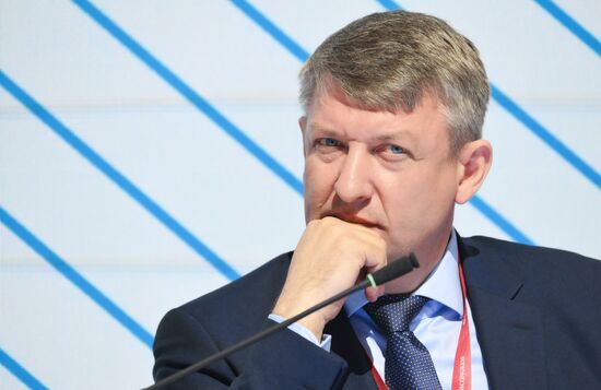 SPIEF-2025. Opening Ceremony of the Roscongress Urban Hub International Discussion Platform