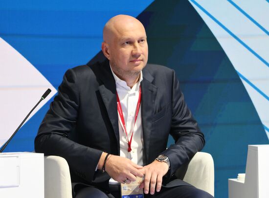 SPIEF-2025. Opening Ceremony of the Roscongress Urban Hub International Discussion Platform