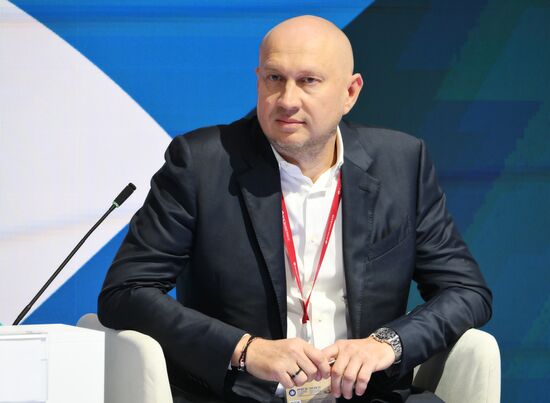 SPIEF-2025. Opening Ceremony of the Roscongress Urban Hub International Discussion Platform