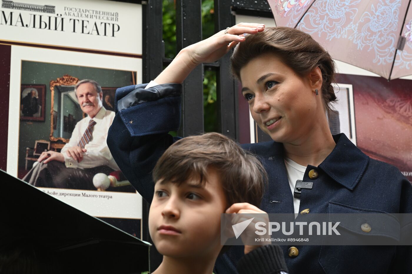 Russia Actor Solomin Birth Anniversary Exhibition